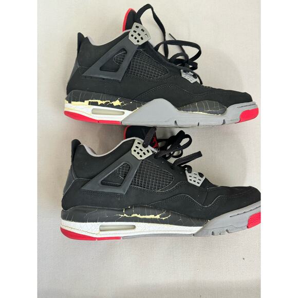 Air Jordan 4 Retro OG \'Bred\'  308497-003, Size 10.5 main image 9